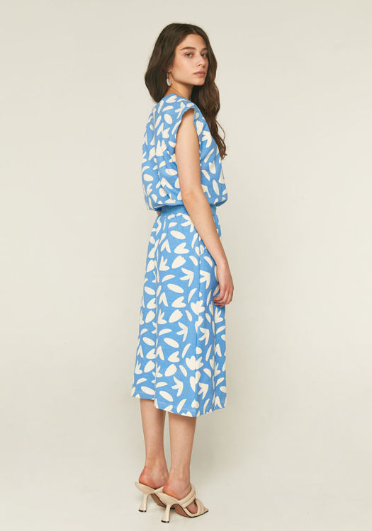 Εικόνα για Φόρεμα Midi Compania Fantastica print "πέταλα λουλουδιών"