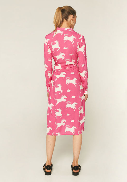 Εικόνα για Φόρεμα Midi Compania Fantastica print "αλογάκια"