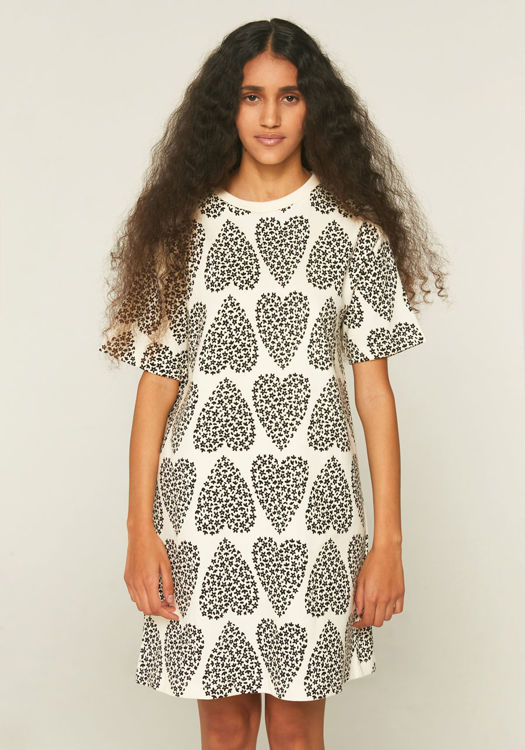 Εικόνα για Φόρεμα Mini Compania Fantastica print "καρδιές"