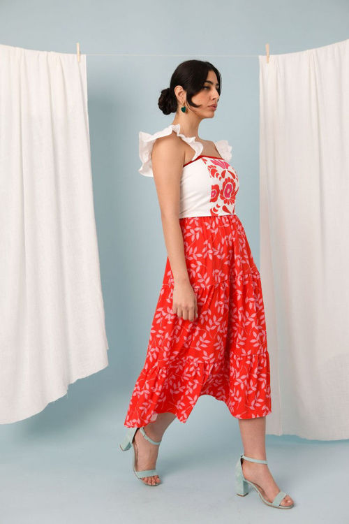 Εικόνα για MELANOURI DRESS (RED)
