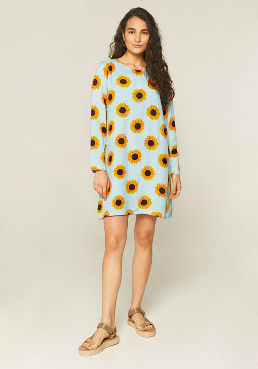 Εικόνα για Φόρεμα  Mini Compania Fantastica print  "ηλιοτρόπια"