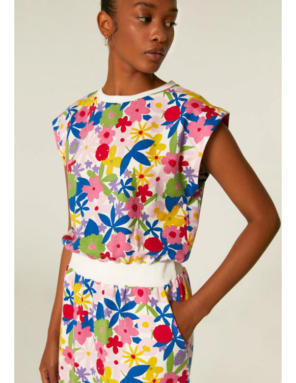 Εικόνα για Φόρεμα Midi Compania Fantastica print "multicolor floral"