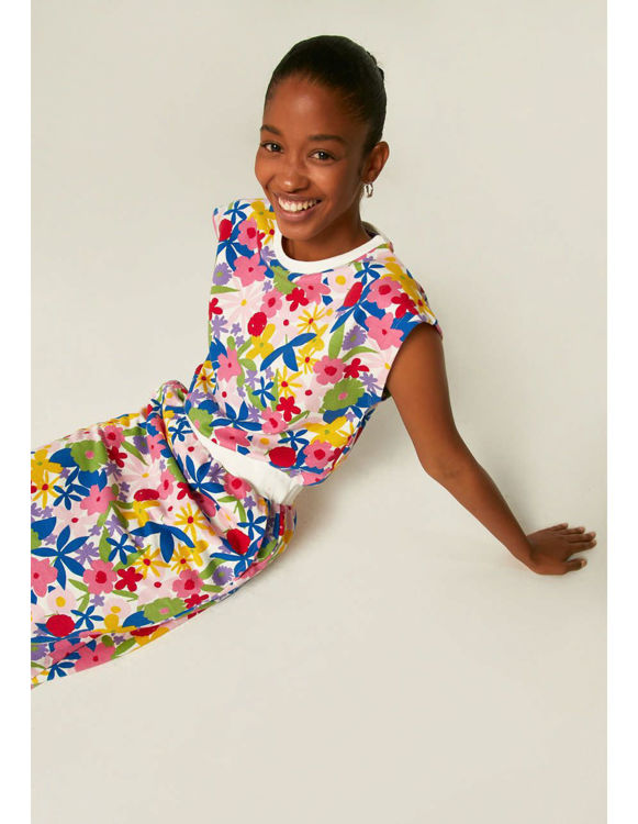 Εικόνα για Φόρεμα Midi Compania Fantastica print "multicolor floral"