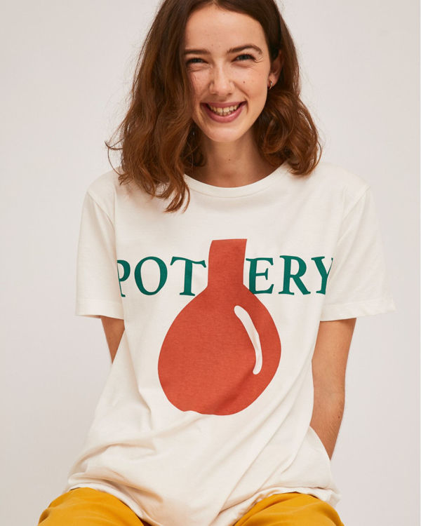 Εικόνα για T-shirt Compania Fantastica print "pottery"